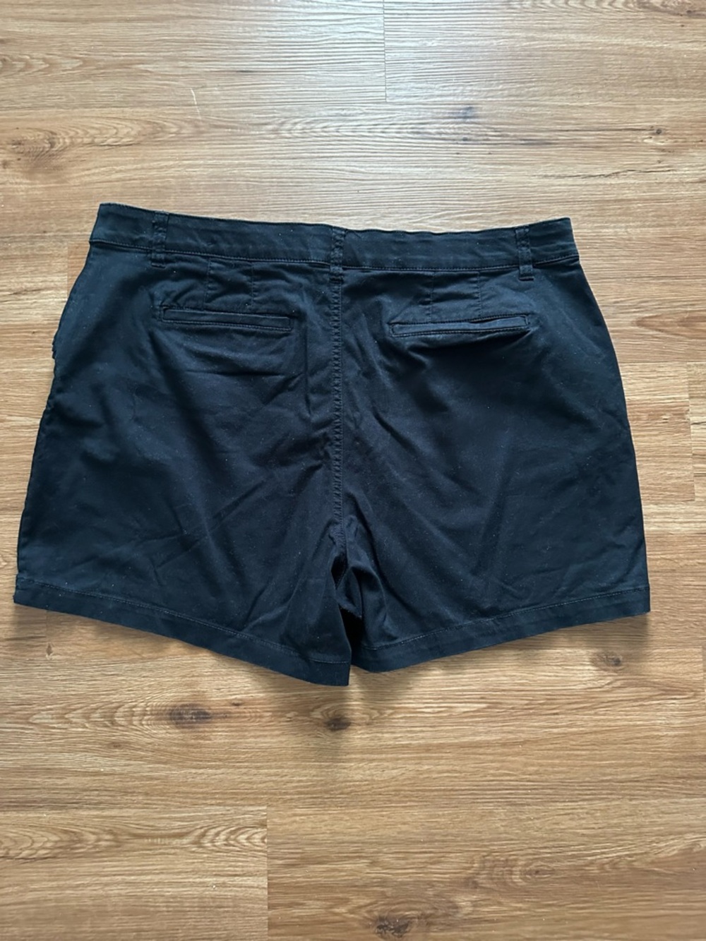 Lane Bryant Black Casual Bermuda Shorts - Picture 2 of 3